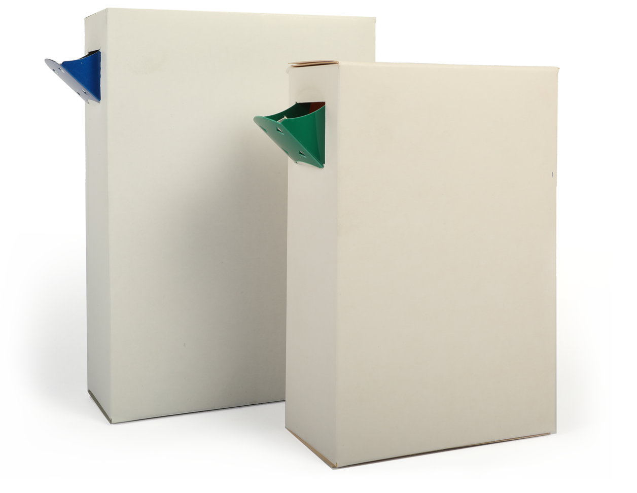 Imballaggio packaging astuccio ecologico con beccuccio erogatore richiudibile per Lettiere